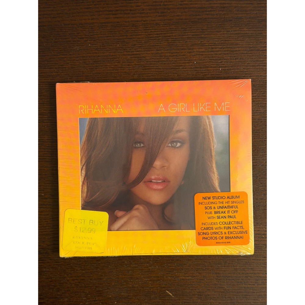 Rihanna A Girl Like Me CD New Sealed 2006 Album SOS Unfaithful Collectible Cards